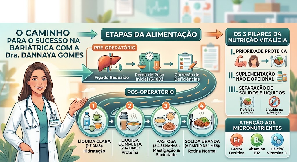 O Guia Ideal da Nutrição Bariátrica: O Caminho para o Sucesso Sustentável