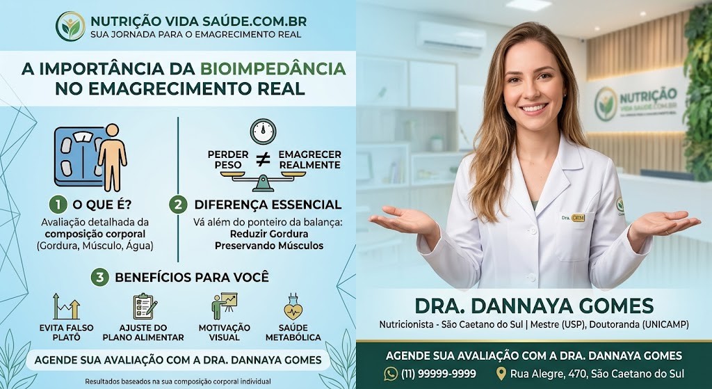 Avaliação por Bioimpedância em São Caetano do Sul