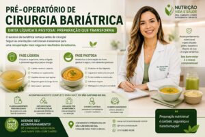 Pré-Operatório de Cirurgia Bariátrica em São Caetano do Sul: Dieta Líquida e Pastosa