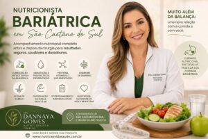 Nutricionista Bariátrica em São Caetano do Sul e Região: Acompanhamento Completo Antes e Depois da Cirurgia
