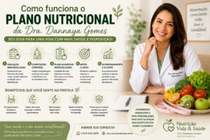 Como Funciona o Plano Nutricional da Dra. Dannaya Gomes em São Caetano do Sul?