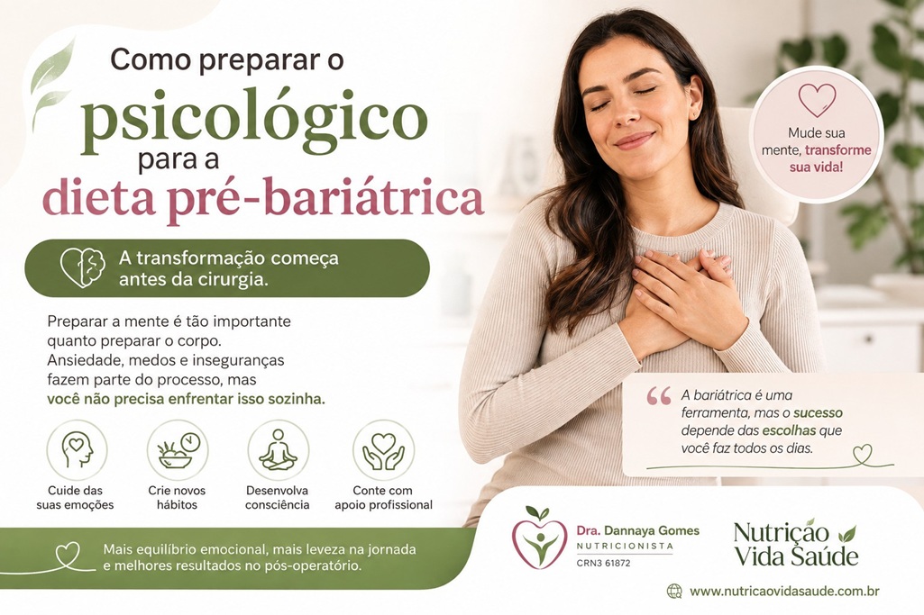 Como Preparar o Psicológico para a Dieta Pré-Bariátrica: Um Passo Importante para uma Mudança Sustentável