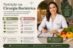 Nutrição na Cirurgia Bariátrica: Prós, Contras e a Importância do Acompanhamento Nutricional em São Caetano do Sul