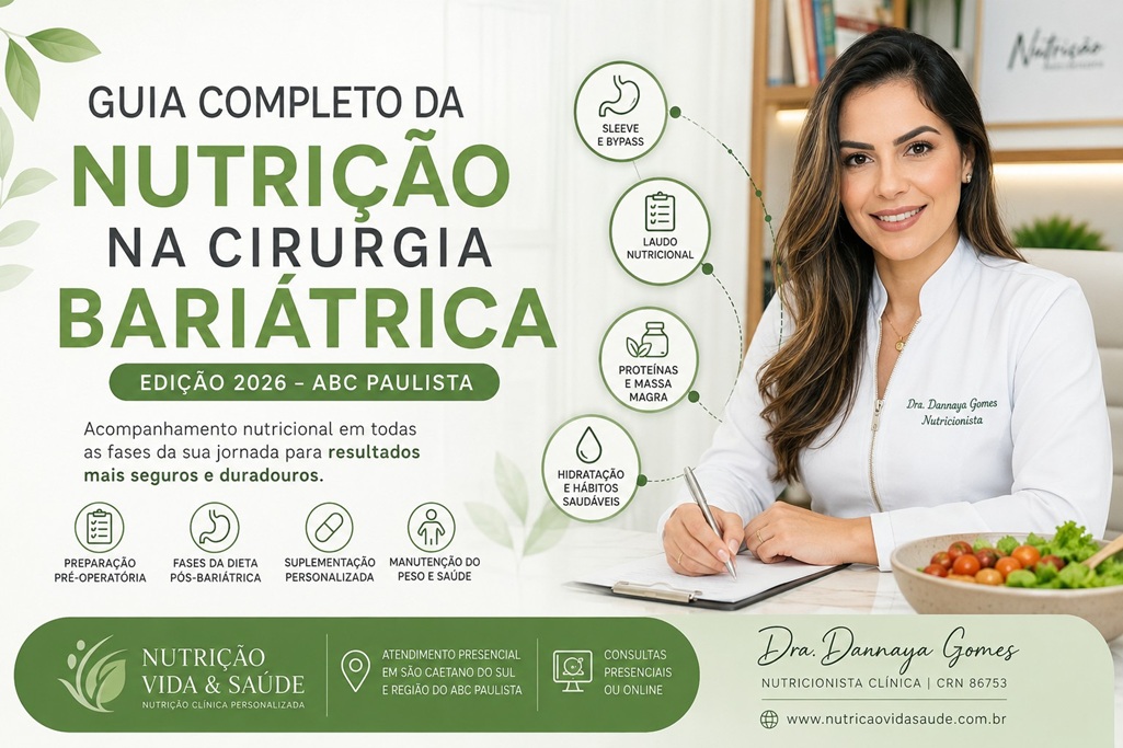 Guia Completo da Nutrição na Cirurgia Bariátrica em São Caetano do Sul – 2026