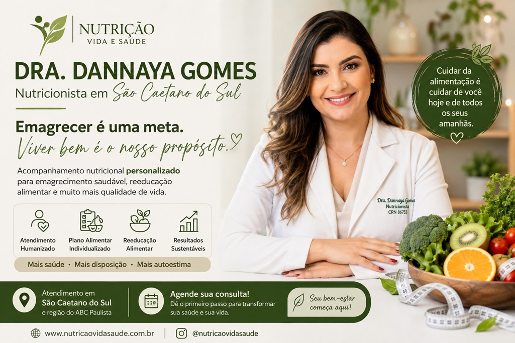 Dra. Dannaya Gomes: Sua Aliada para um Emagrecimento Saudável e Definitivo em São Caetano do Sul