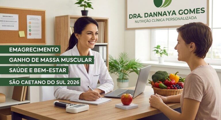 Nutricionista em São Caetano do Sul: Nutrição Personalizada 2026 com a Dra. Dannaya Gomes