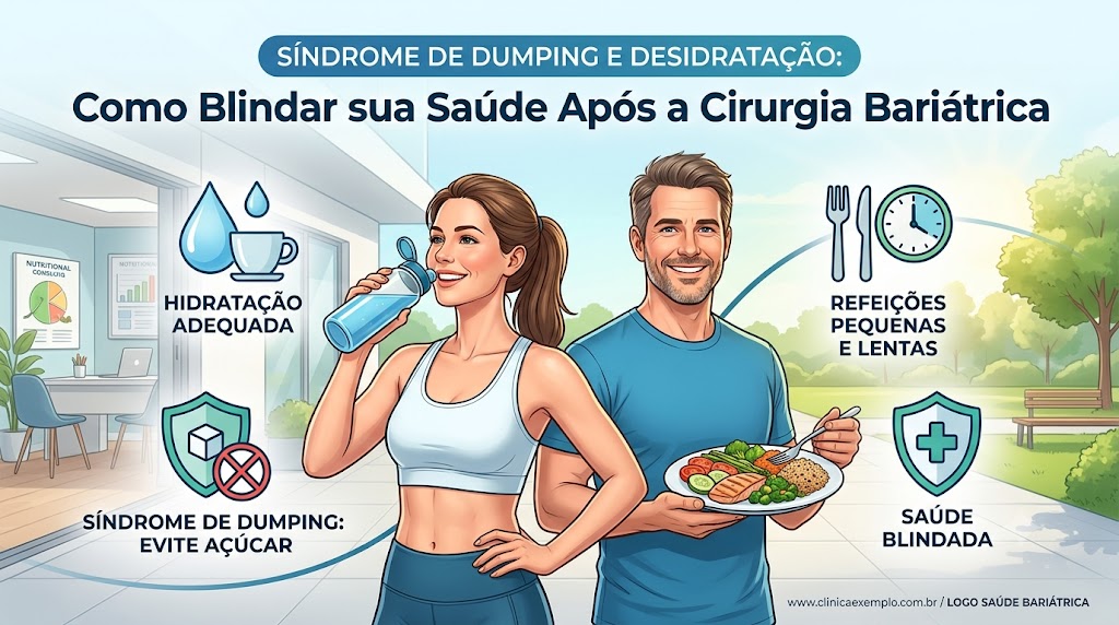 Síndrome de Dumping e Desidratação: Como Blindar sua Saúde Após a Cirurgia Bariátrica