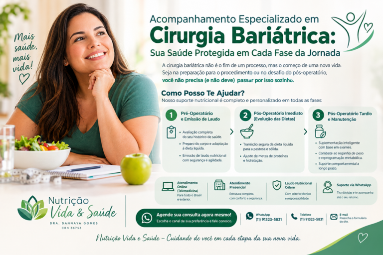 Acompanhamento Especializado em Cirurgia Bariátrica: Sua Saúde Protegida em Cada Fase da Jornada