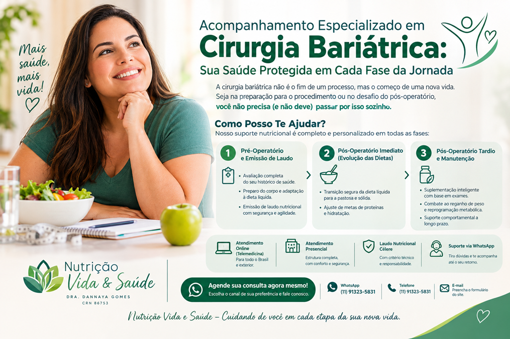 Acompanhamento Especializado em Cirurgia Bariátrica: Sua Saúde Protegida em Cada Fase da Jornada