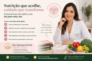 Nutricionista para Endometriose em São Caetano do Sul | Dra. Dannaya Gomes