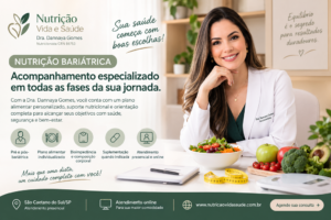 Nutrição Bariátrica em São Caetano do Sul: Acompanhamento Personalizado com Dra. Dannaya Gomes