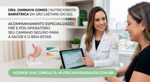 Especialista em Nutricionista Bariátrica em São Caetano do Sul e Região | Dra. Dannaya Gomes