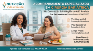 Nutrição Vida e Saúde: acompanhamento especializado em cirurgia bariátrica em São Caetano do Sul