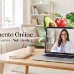 Cuidado que atravessa a tela Atendimento Nutricional Online com a Dra. Dannaya Gomes