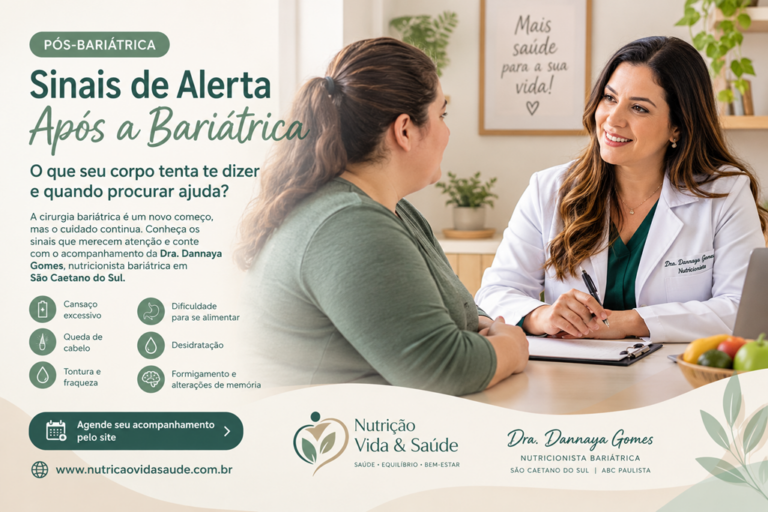 Sinais de Alerta Após a Bariátrica: O Que Seu Corpo Tenta Te Dizer?